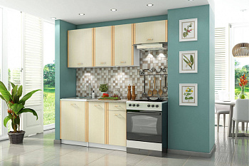 Бланка СТЛ.094.00 Кухонный гарнитур Белый/Дуб кремона (Гранит сардинский) Бланка СТЛ.094.00 Кухонный гарнитур Белый/Дуб кремона (Гранит сардинский)